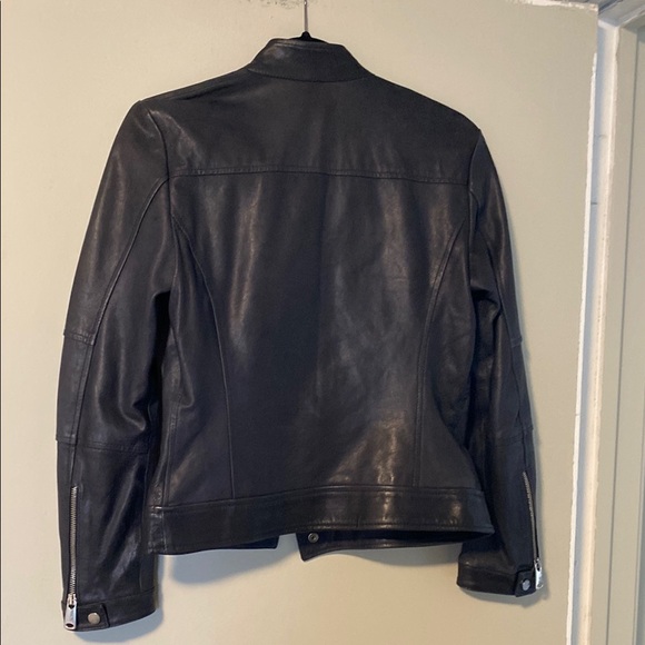 Black Leather Jacket - Picture 5 of 6